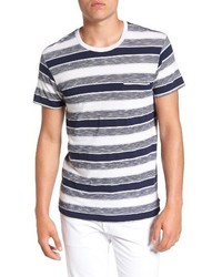 Sol Angeles Tahoe Stripe Pocket T Shirt