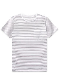 Club Monaco Williams Striped Cotton Jersey T Shirt