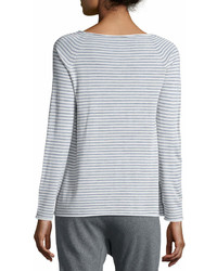 Eileen Fisher Cashmere Striped Wool Tunic