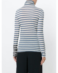 Semi-Couture Semicouture Striped Turtleneck Sweater