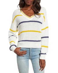 BP. Stripe Cotton Thermal Sweater
