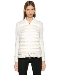 Moncler Cotton Jersey Nylon Jacket