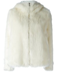 Dondup Faux Fur Zip Up Jacket