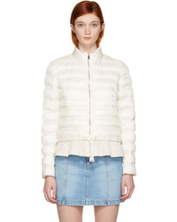 Moncler Ivory Down Anemone Jacket