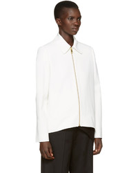 Lanvin Ivory Short Zip Jacket