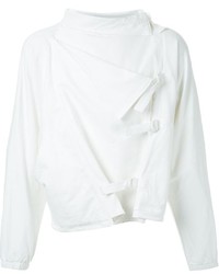 J.W.Anderson Draped Front Buckled Jacket