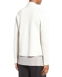 Eileen Fisher Petite Silk Organic Cotton Sweater Jacket