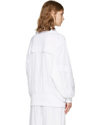 Perks And Mini White Batwing Track Jacket