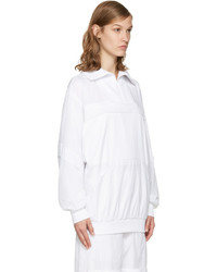 Perks And Mini White Batwing Track Jacket