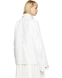Lemaire White Raglan Jacket
