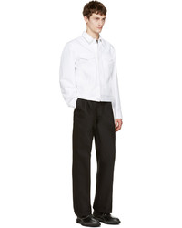 Calvin Klein Collection White Richmond Jacket