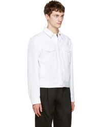 Calvin Klein Collection White Richmond Jacket