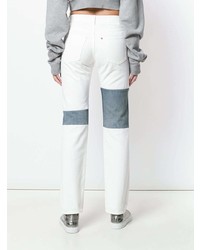 MM6 MAISON MARGIELA Asymmetric Patch Straight Jeans