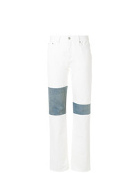 MM6 MAISON MARGIELA Asymmetric Patch Straight Jeans