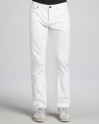 Burberry Brit Steadman Slim Fit Jeans White