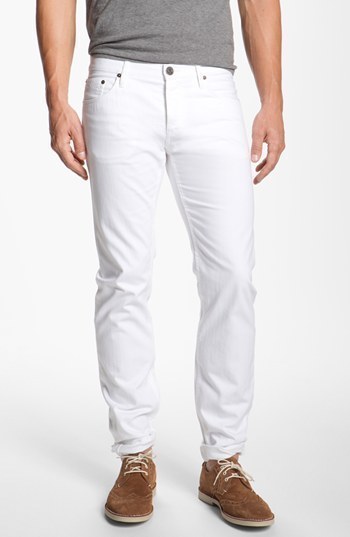 burberry brit white jeans