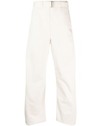 Lemaire Buckle Fastening Wide Leg Jeans