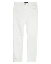 Zegna City Slim Fit Jeans In White At Nordstrom