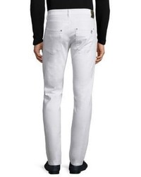 Versace Collection Solid Regular Fit Jeans
