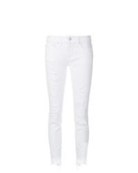 Dondup Cropped Distressed Skinny Jeans