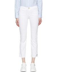 Frame Denim White Le High Straight Jeans