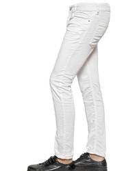 Diesel 17cm Sleenker Winkled Cotton Denim Jeans