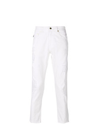 Love Moschino Distressed Cropped Jeans