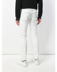 Philipp Plein Distressed Style Jeans