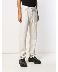 Helmut Lang Embroidered Logo Straight Jeans