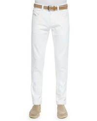 Loro Piana Five Pocket Denim Jeans White