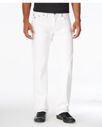 True Religion Geno Slim Fit Optic White Jeans
