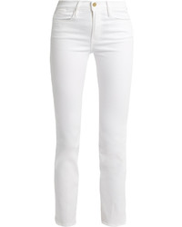 Frame Le High Straight Leg Cropped Jeans