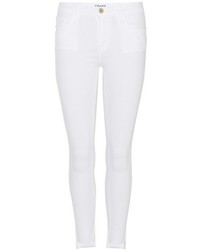 Frame Le Skinny De Jeanne Raw Stagger Jeans