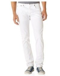 Levi's 511 Slim Fit Jeans White Bull