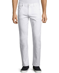 Michael Kors Michl Kors Five Pocket Stretch Denim Jeans White