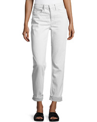 Helmut Lang Mid Rise Relaxed Jeans White