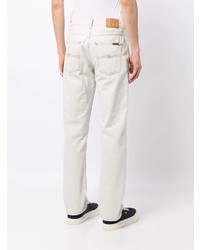 Nudie Jeans Mid Rise Straight Leg Jeans