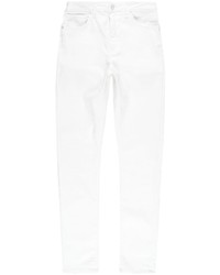 Monfrere Monfrre Greyson Blanc Mid Rise Straight Leg Jeans