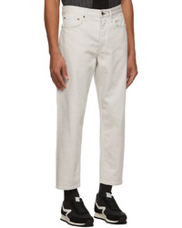 rag & bone Off White Beck Authentic Jeans