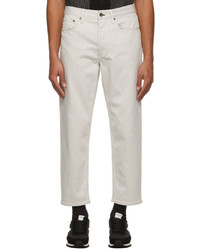 rag & bone Off White Beck Authentic Jeans