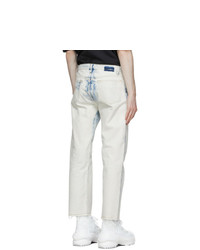 Maison Margiela Off White Bleach 80s Vintage Jeans