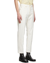 Tom Wood Off White Organic Cotton Jeans