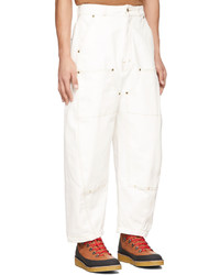 Sebastien Ami Off White Warped Carpenter Jeans
