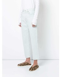 Proenza Schouler Pswl Cropped Straight Jeans