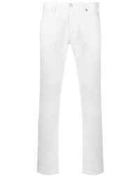 Emporio Armani Rear Logo Slim Fit Jeans