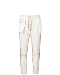 Unravel Project Reverse Straight Leg Jeans