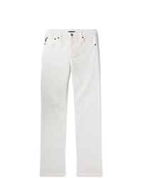 Balenciaga Slim Fit Distressed Stretch Denim Jeans