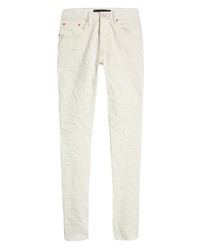 purple brand Slim Fit Jeans In White Wash At Nordstrom