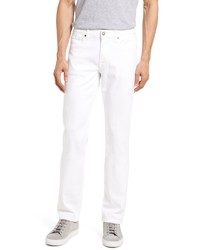 Seven Slimmy Slim Fit Stretch Jeans In White At Nordstrom