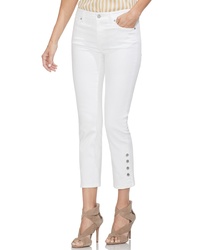 Vince Camuto Snap Side Crop Jeans